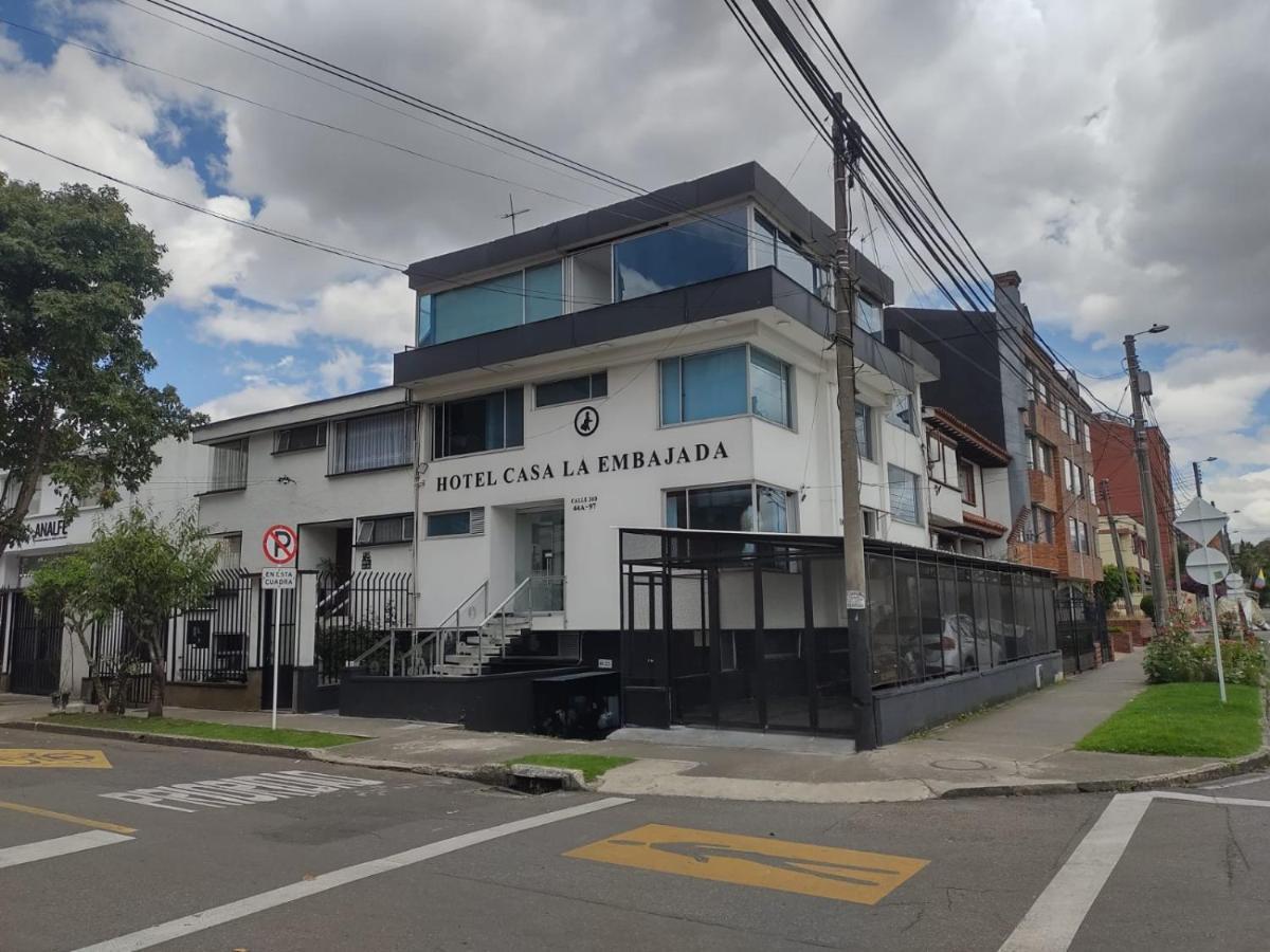 Hoteles Bogota Hotel Casa La Embajada المظهر الخارجي الصورة